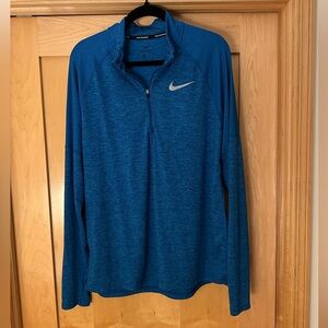 Nike Blue Quarter-Zip Pullover